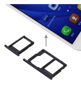 Samsung Galaxy A5 A510 2016 Çift Sim Hafıza Sim Kart Kapağı