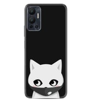 Infınix Hot 12 Kılıf Silikon Desen Özel Seri Pandemi Cat 1729