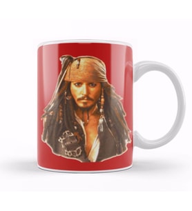 Johnny Depp Kupa Bardak Porselen