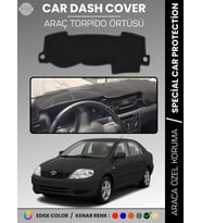 TOYOTA COROLLA E120 (2002-2007) Torpido Örtüsü Ön Göğüs Koruma Araca Özel Çatlamayı Önler Kaymaz