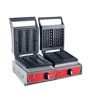 CSA Karacasan Elektrikli Kare + Çubuk Waffle Makinesi