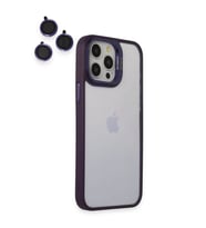 Pilelistore   iPhone 14 Pro Kılıf Roblox Lens Standlı Kapak - Mor