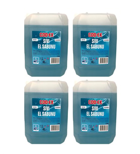 COD-EX Sıvı El Sabunu 4 Litre Angle X 4 Adet