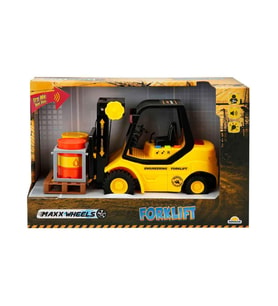 Maxx Wheels Sesli ve Işıklı Forklift 24 cm 31513 Varil