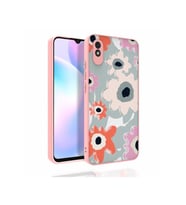 Xiaomi Redmi 9A Uyumlu Kılıf Desenli Kamera Korumalı Parlak Zore Nora Kapak
