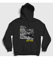 Presmono Unisex Siyah Mikhail Tal V2 Büyükusta Satranç Kapüşonlu Sweatshirt 421840tt