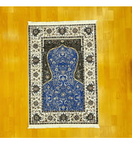 Lüks Mihraplı Türk Motifli Dijital Baskı Seccade