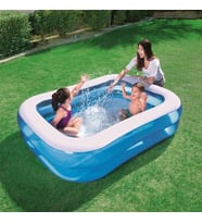 Bestway 12819 Büyük Boy Şişme Havuz 211x132x46 Cm Aile Havuzu