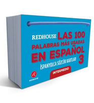 Redhouse Las 100 Palabras Mas Usadas Espanol - İspanyolca Sözcük Kartları 3