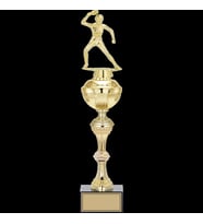 ODAK KUPA - Figürlü Kupalar - Masa Tenisi Kadın Figürlü Kupalar FG-061 C - 44 cm