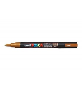 Uni Posca PC-3M Boyama Markörü 0.9-1.3 mm METALİK BRONZ 