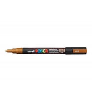 Uni Posca PC-3M Boyama Markörü 0.9-1.3 mm METALİK BRONZ 