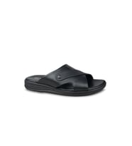 Ceyo 9956-10 Memory Foam Taban Erkek Terlik Siyah 40-45