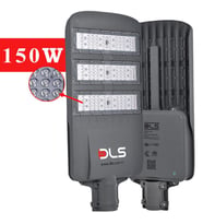 150W Led Yol Sokak Armatür DLS Park Bahçe Çevre Site Bina Dış Mekan Lamba Aydınlatma Ledli Sokak Armatürü (Beyaz)