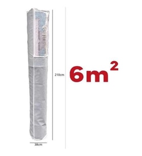 Durukar® Pencereli Halı Hurcu Toz geçirmez Sağlam Dayanıklı Hurç Organizer 4m²
