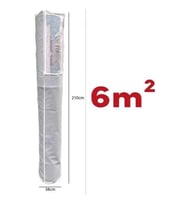 Durukar® Pencereli Halı Hurcu Toz geçirmez Sağlam Dayanıklı Hurç Organizer 4m²