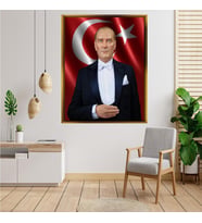 ÇERÇEVELİ ATATÜRK TABLO S28