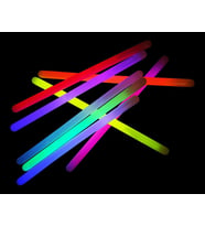 Nessiworld Karanlıkta Parlayan Fosforlu Glow  Kalın Çubuk 30 cm 1 Adet (Krem)