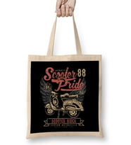 Retro Scooter Pride 1988 Bez Çanta Uzun Saplı