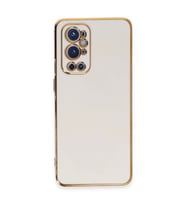 One Plus 9 Pro Kılıf Volet Silikon - Beyaz
