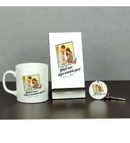 Fotoğraf Baskılı Üçlü Set (Kupa + Telefon Standı + Anahtarlık)
