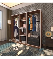 Kenzlife giysi dolabı temel 180*200*40 cvz gardırop