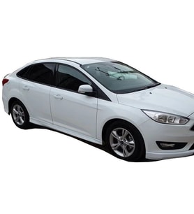 Ford Focus Uyumlu 3 Sedan (2012-2015) Yan Marşpiyel Seti (Plastik)