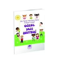Mor Şemsiye Güzel Yazı Defteri