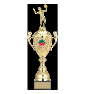 ODAK KUPA - Figürlü Kupalar - Voleybol Kadın Figürlü Kupalar FG-080 A - 51 cm
