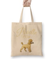 Poodle Mom 06 Bez Çanta Uzun Saplı