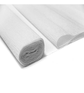 BU-BU KR0005 KRAPON KAĞIDI 50x200cm BEYAZ - TEKLİ