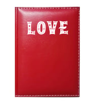 PROMOSYON DENİZİ  I LOVE YOU 4 GÖRSELLİ KIRMIZI RUHSAT KABI