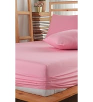 2 Adet Pudra Pembe Yastık Kılıfı