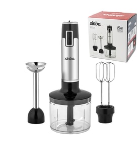 MULTİ TURBO EL BLENDER SETİ AYARLANABİLİR KADEME HIZ 700ML HAZNE SHB-3181