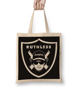 Compton Eazy E Ruthless Bez Çanta Uzun Saplı