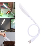 Kompakt USB Beyaz 14 Ledli 3 Kademeli Dokunmatik Okuma Lambası