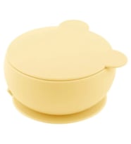OiOi Silikon Kapaklı Kase Mellow Yellow