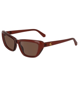 Calvin Klein CKJ24623S 618 55 Kadın Güneş Gözlüğü (Kırmızı)