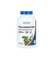 Nutricost Glucomannan 600 Mg 180 Kapsül