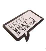 CANTAİNER KONTEYNIR BUBBLE PLANNER 25X42 CM 50 YP. WRİTE WHAT'S İN YOUR MEAN (Karışık)