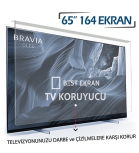 Tommatech TT6501 TV EKRAN KORUYUCU - Tommatech 65" inç 164 Ekran 4K UHD Uled Miniled Vıdaa Smart Tv,uydu Alıcılı