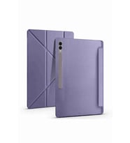 Galaxy Tab S10 Ultra Uyumlu 14.6 inç Standlı Kalem Bölmeli Tri Folding Tablet Kılıfı