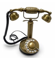 Pirinç Nostaljik Masa Telefonu 3210