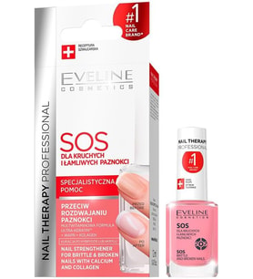 Cosmetics SOS Special Aid Kalsiyum ve Vitamin İçeren Tırnak Güçlendirici Bakım, 12 ml