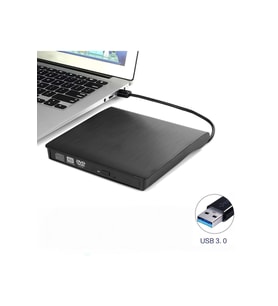 HyMark USB 3.0 Taşınabilir CD DVD Yazıcı Okuyucu Windows Mac Dizüstü Masaüstü Bilgisayar
