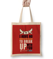 Sarcasm Funny Quote Valentine s Day For Lover Or Boyfriend Girlfriend Bez Çanta Uzun Saplı