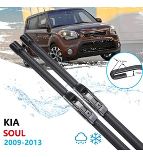 Kia Soul Ön Cam Muz Silecek Takımı 2009-2013