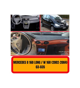 Mercedes B 160 W 168 2002-04 Ön Gögüs / Panel / Torpido Korumasi / Kilifi / Halisi / Koruyucu