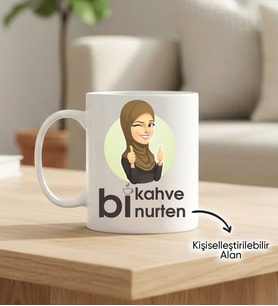 Kişiye Özel Kupa - Bi Kahve