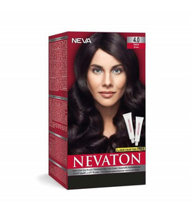 Nevaton Kalıcı Krem Saç Boyası 4.0 Kahve
